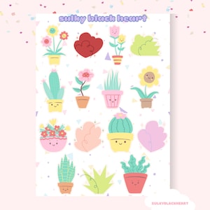 Pastell Sticker Blatt Tier Planer Aufkleber Journaling Scrapbooking Schreibwaren College Schulbedarf (2 qty)