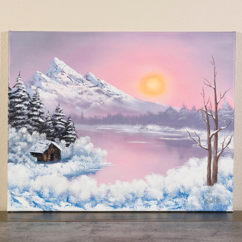 Original Bob Ross Signed Paintings - Etsy