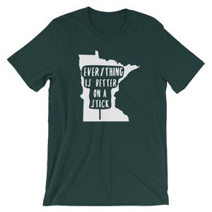 Minnesota State Fair - Everything Is Better on a Stick - MN Short-Sleeve Men&#39;s/Unisex T-Shirt