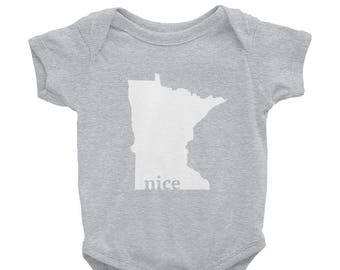 Minnesota Nice Tee - MN Gift Baby/Infant Bodysuit