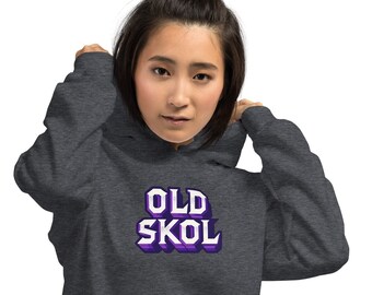 Old Skol Minnesota Vikings Football Fan Men's/Unisex Hoodie