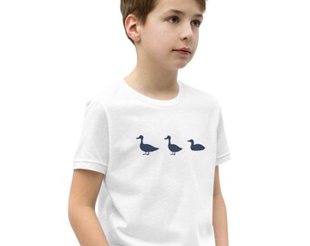 Duck Duck Loon | Minnesota Lake Life Youth Short Sleeve T-Shirt