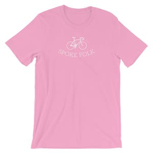 Spoke Folk Bicycle Riders Road Bike, Mountain, Cyclist Short-Sleeve Men's/Unisex T-Shirt image 9