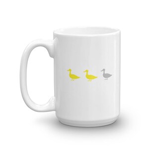 Duck Duck Grey Duck Funny MN Gray Duck or Goose Minnesota Tea/Coffee Mug image 4