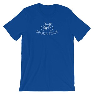 Spoke Folk Bicycle Riders Road Bike, Mountain, Cyclist Short-Sleeve Men's/Unisex T-Shirt image 7