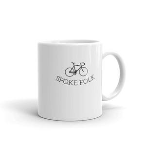 Spoke Folk Bicycle Riders Road Bike, Mountain, Cyclist Tea or Coffee Mug image 1