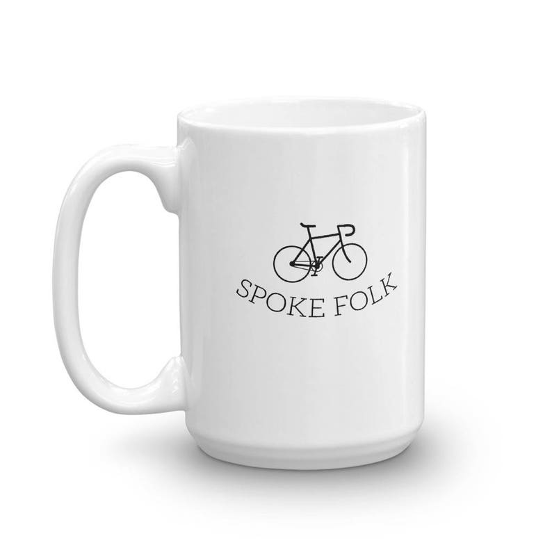 Spoke Folk Bicycle Riders Road Bike, Mountain, Cyclist Tea or Coffee Mug image 4