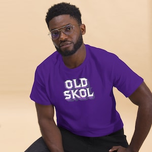 Old Skol Minnesota Vikings Football Fan Men&#39;s/Unisex Short Sleeve T-Shirt