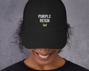 Let's Skol Crazy Minnesota Vikings Football Fan Skol Embroidered Dad Hat