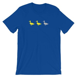 Duck Duck Grey Duck Funny MN Gray Duck or Goose Minnesota Men's/Unisex T-Shirt image 7