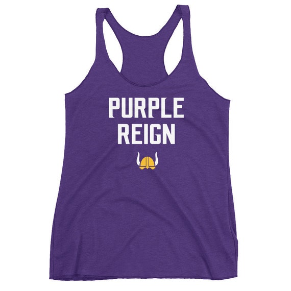 Let's Skol Crazy Minnesota Vikings Fan Tank Top Minneapolis Purple Reign Miracle Workout Shirt