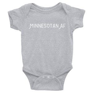 Minnesotan AF T-Shirt Minnesota Lifestyle MN Love Infant Bodysuit image 2