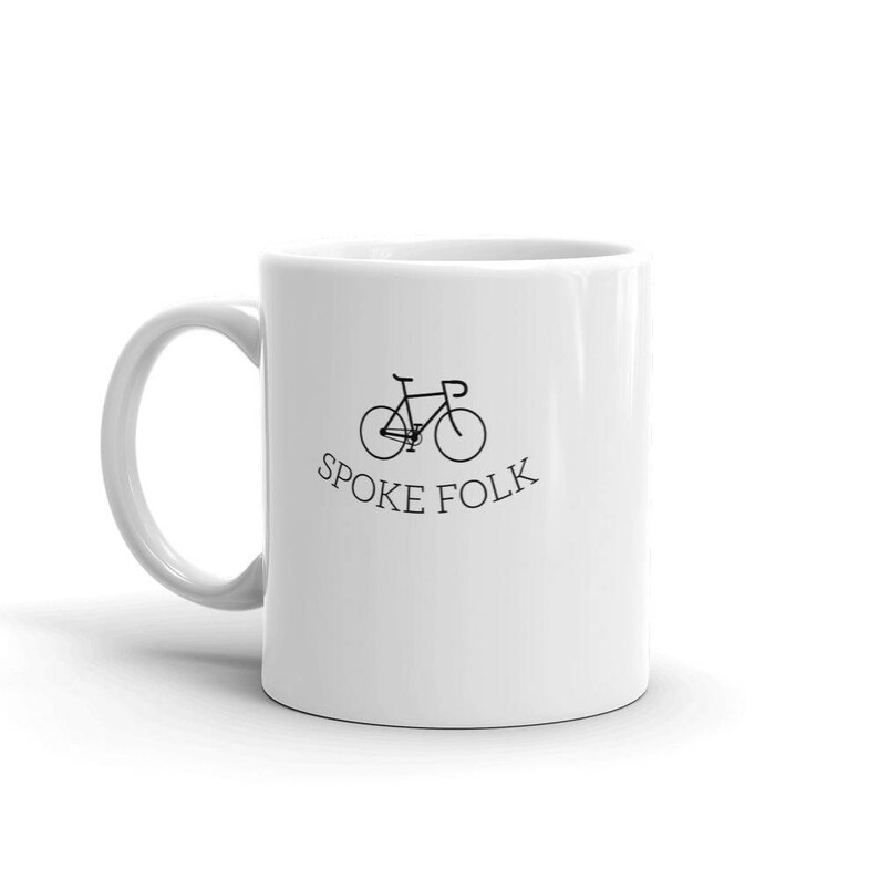 Spoke Folk Bicycle Riders Road Bike, Mountain, Cyclist Tea or Coffee Mug image 2