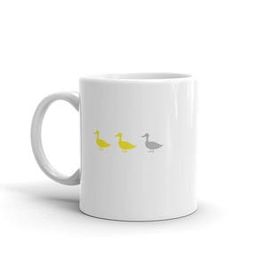 Duck Duck Grey Duck Funny MN Gray Duck or Goose Minnesota Tea/Coffee Mug image 2