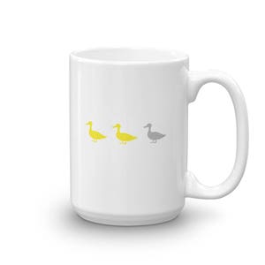 Duck Duck Grey Duck Funny MN Gray Duck or Goose Minnesota Tea/Coffee Mug image 3