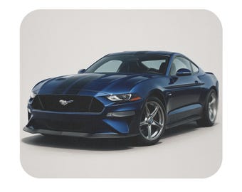 2022 Ford Mustang GT Mouse Pad, Car Lover Desk Accessory, Custom Car Mouse Mat