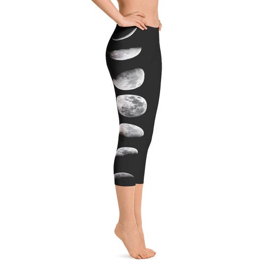 moon phase yoga pants