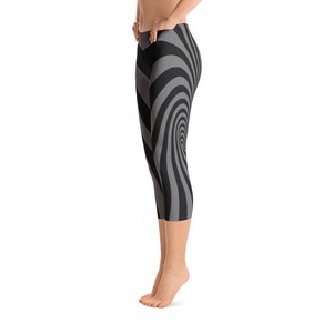 Fun Black and Gray Swirl Design Optical 