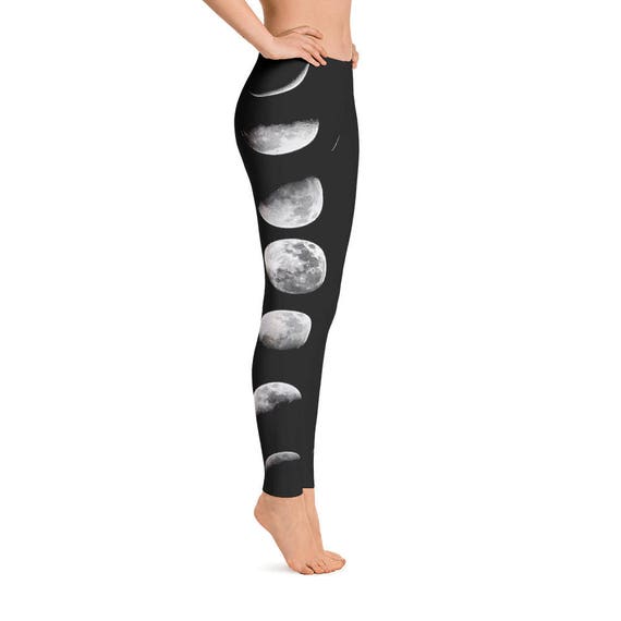 moon phase yoga pants