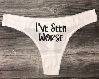 panties with naughty words