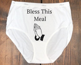 Bless This Meal Underwear