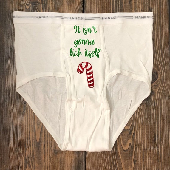 It Isn't Gonna Lick Itself Naughty Underwearsecret Santa Gift
