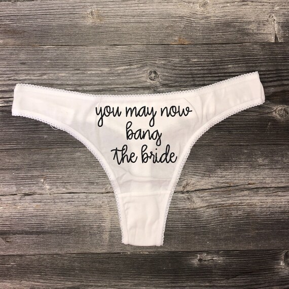 bridal thong