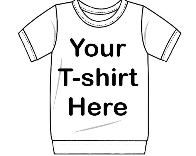 Custom Recycled T-shirt - Baby or Child Short Sleeve T-shirt