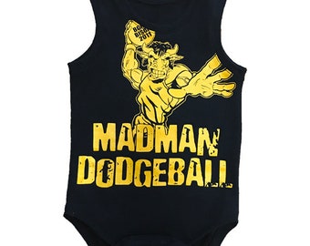 One of a Kind - Madman Dodgeball Tank Bodysuit - 2T