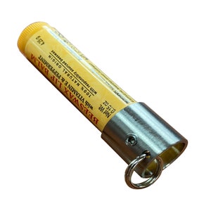 Stainless Steel Lip Balm Holder: Tallac House Cappy - Chapstick Sleeve