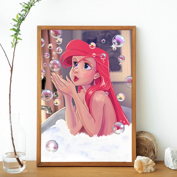 Loungefly Disney: La Sirenita - Princesa Ariel Mini Mochila Lenticular