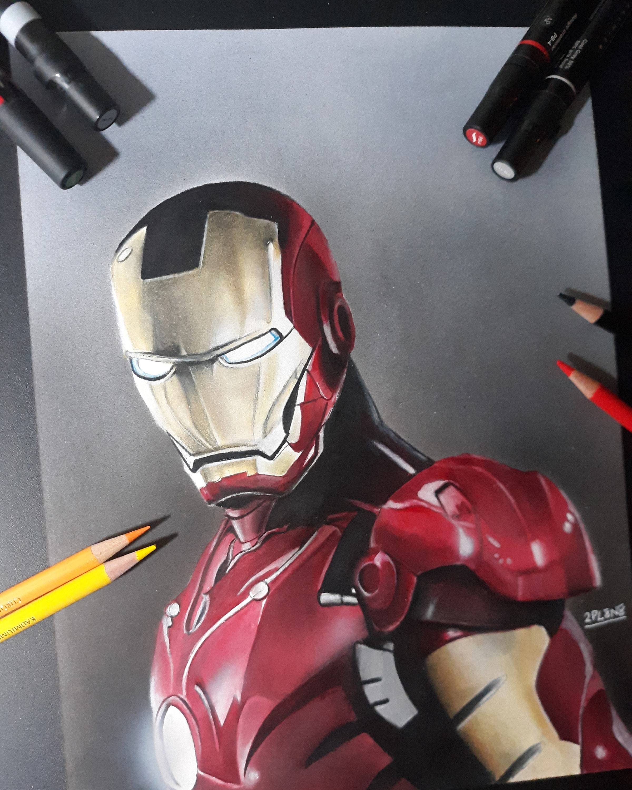 Iron Man Drawing