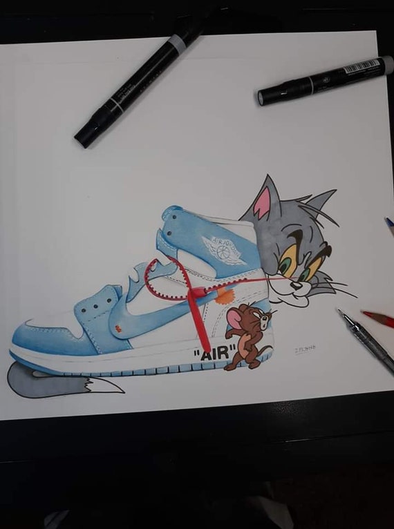 Tom and Jerry Off White