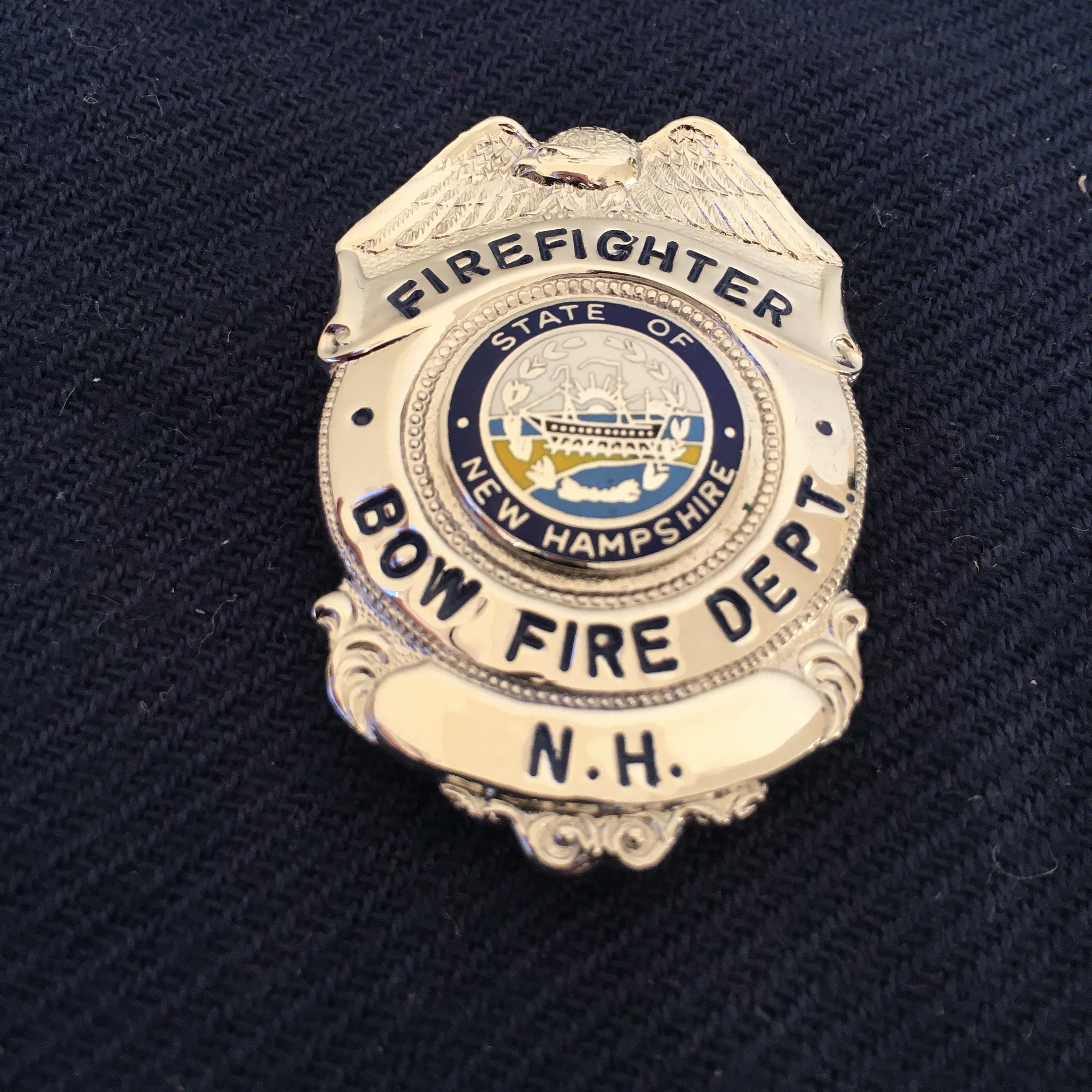 Original Bow New Hampshire Fire Department Firefighter's Etsy