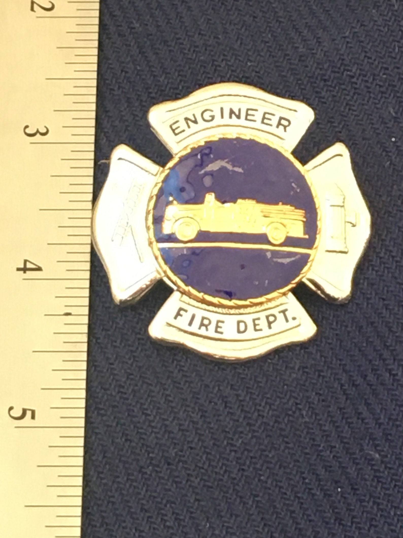 Engineer's Fire Department Hat Badge by EntenmannRovin Etsy