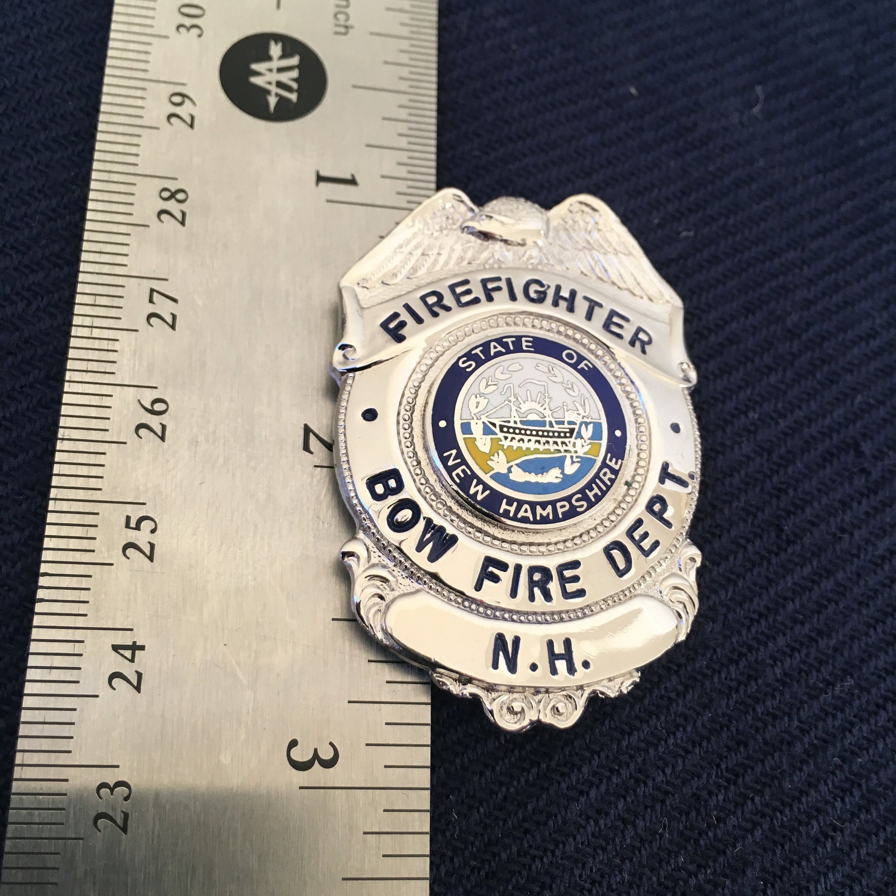 Original Bow New Hampshire Fire Department Firefighter's Etsy