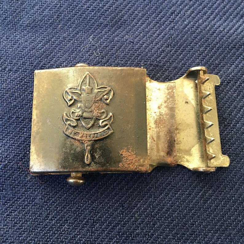 1930's Boy Scouts of America Belt Buckle Etsy