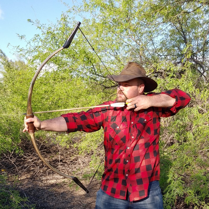 PVC Mongol Hunting Bow Etsy