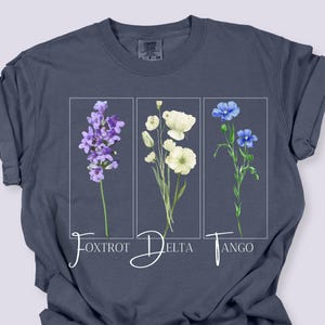 Floral FDT T-Shirt, Anti Trump, Feminist Political Tee