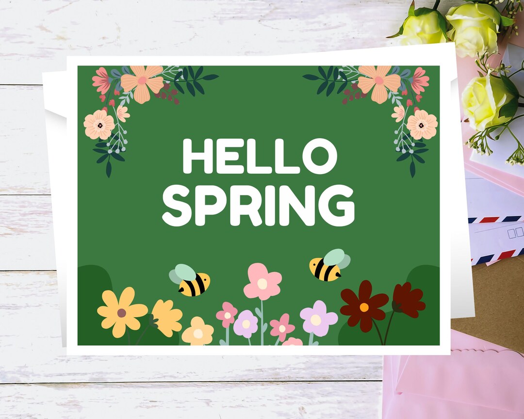 Spring Equinox Notecard Set or Individual Card, Floral Stationery Gift ...