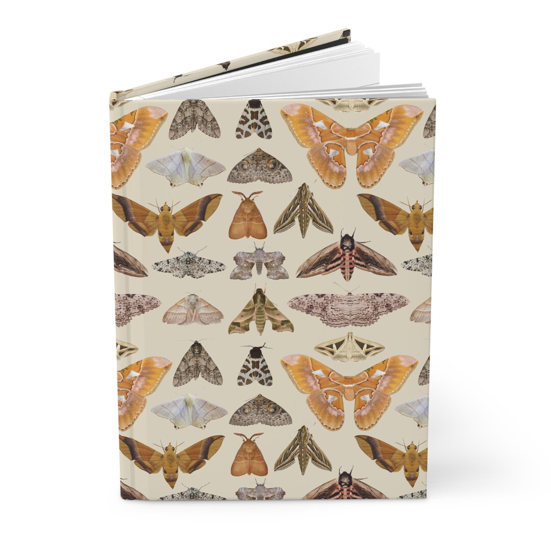 Moth Journal for Teacher, Green Academia Writers Notebook, Personalized ...