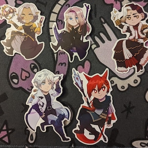 Scion and Friends stickers Final Fantasy XIV