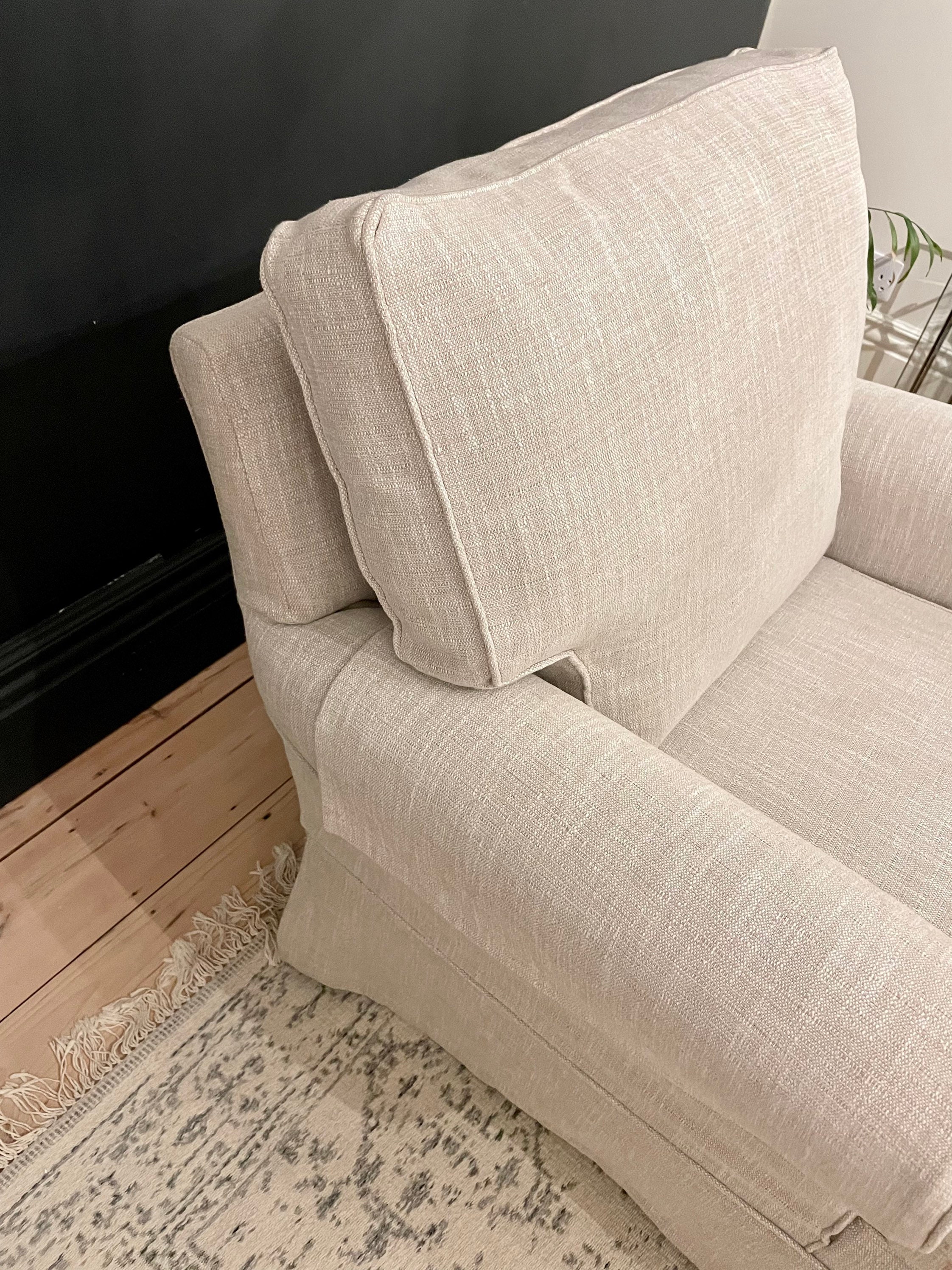 ARMCHAIR Multiyork Loose Cover Warm Grey Armchair Scandi Etsy UK