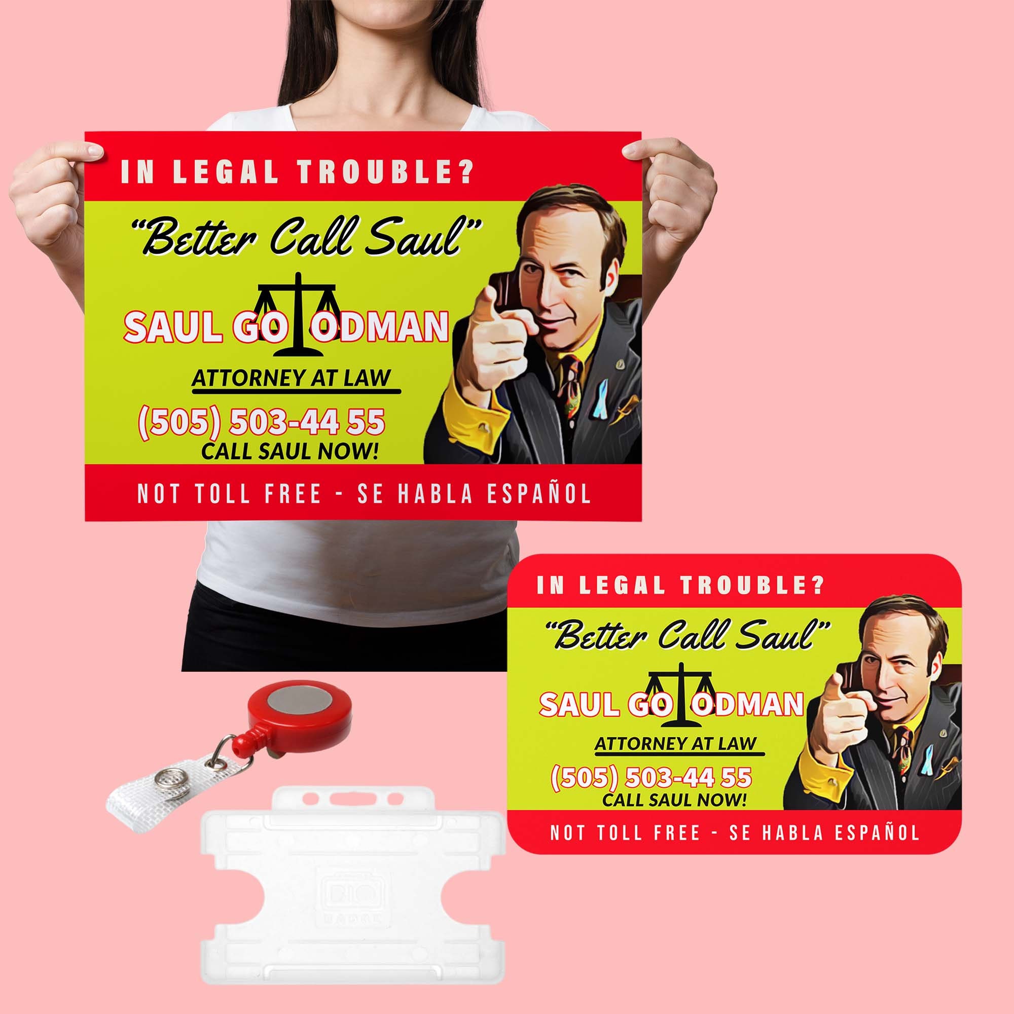 Better Call Saul PVC Plastic ID Cards TV Cosplay Prop - Etsy India