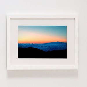 Color Photographic Print // Wall Art // Haleakala Sunrise //Landscape Photography  // Nature Print  // Hawaii // Maui