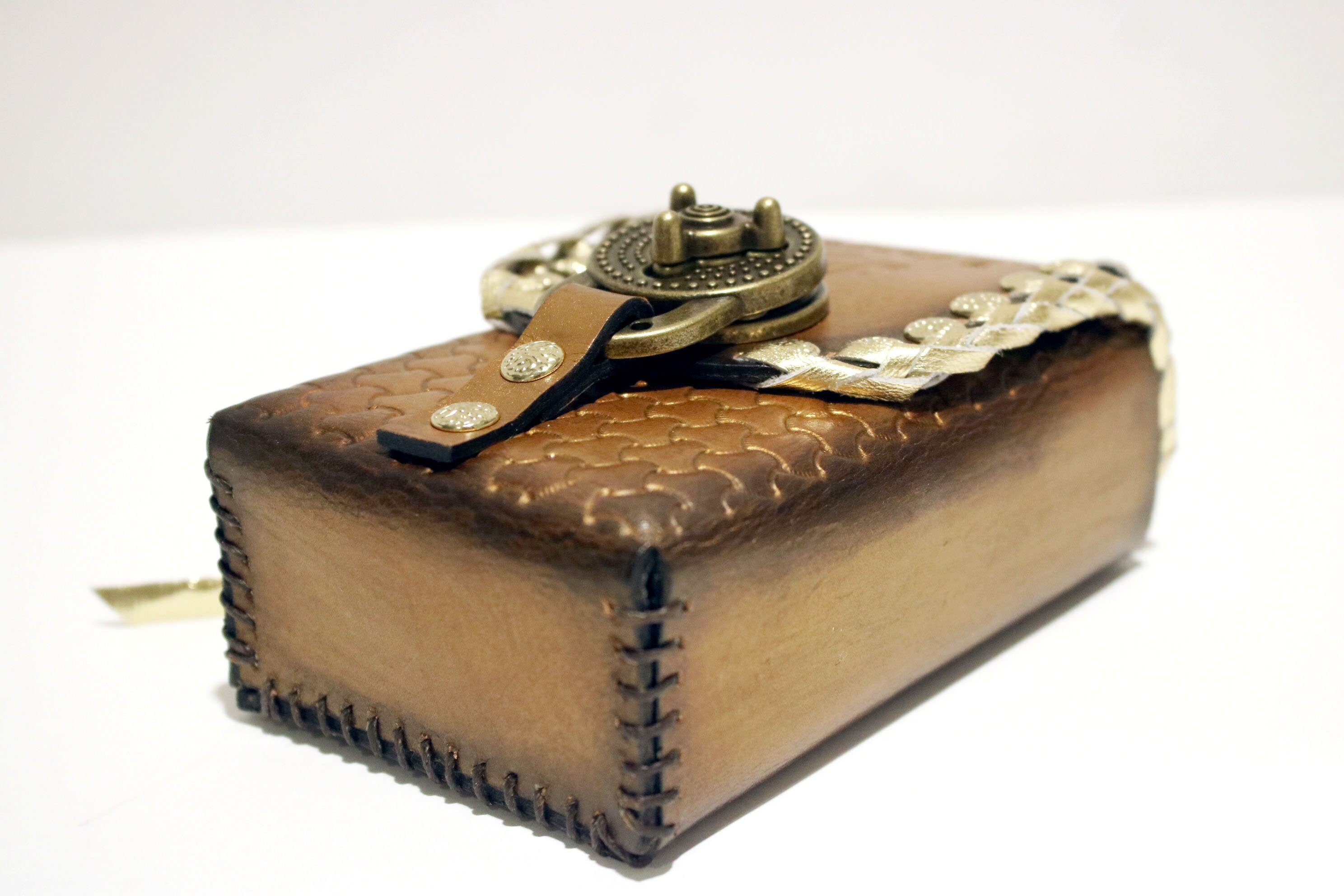 TAROT CARD HOLDER leather tarot card case Tarot bag Etsy