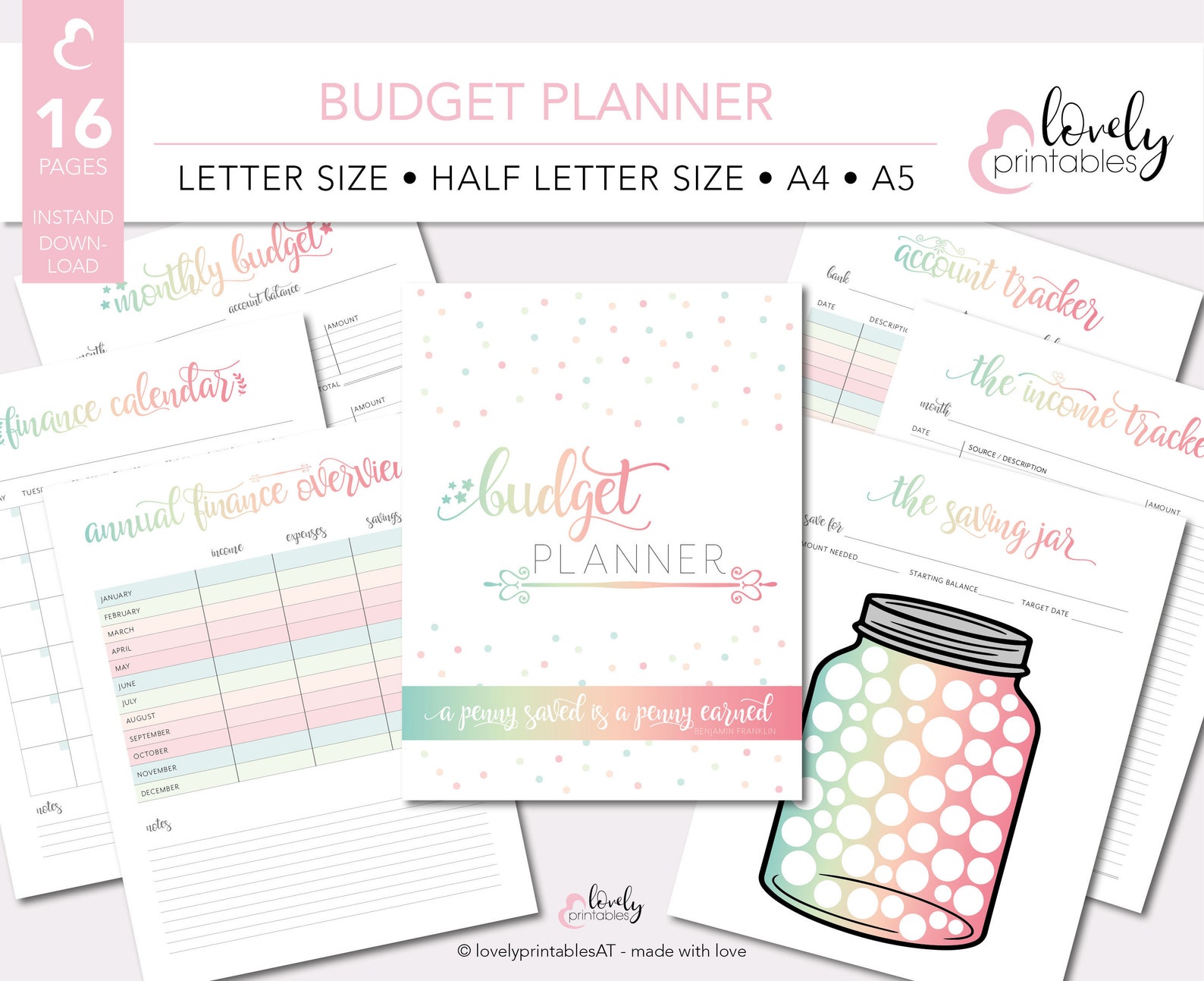 Budget Planner Printable