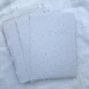 Papier café 250 gsm - B6 / A6 / Cartes - Papier fait-main papier artisanal - papeterie