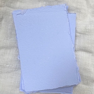 Blu B5/A5/A6/B6 200gsm - Carta artigianale fatta a mano - cancelleria