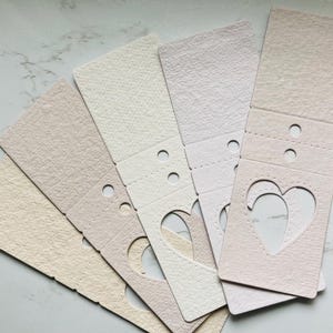 5 frames Die cuts leaves pack handmade papers   - Handmade paper craft paper -